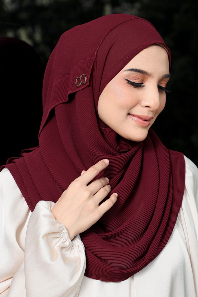 Zaitun - Dark Maroon