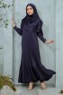 Calla Dress - Navy Blue